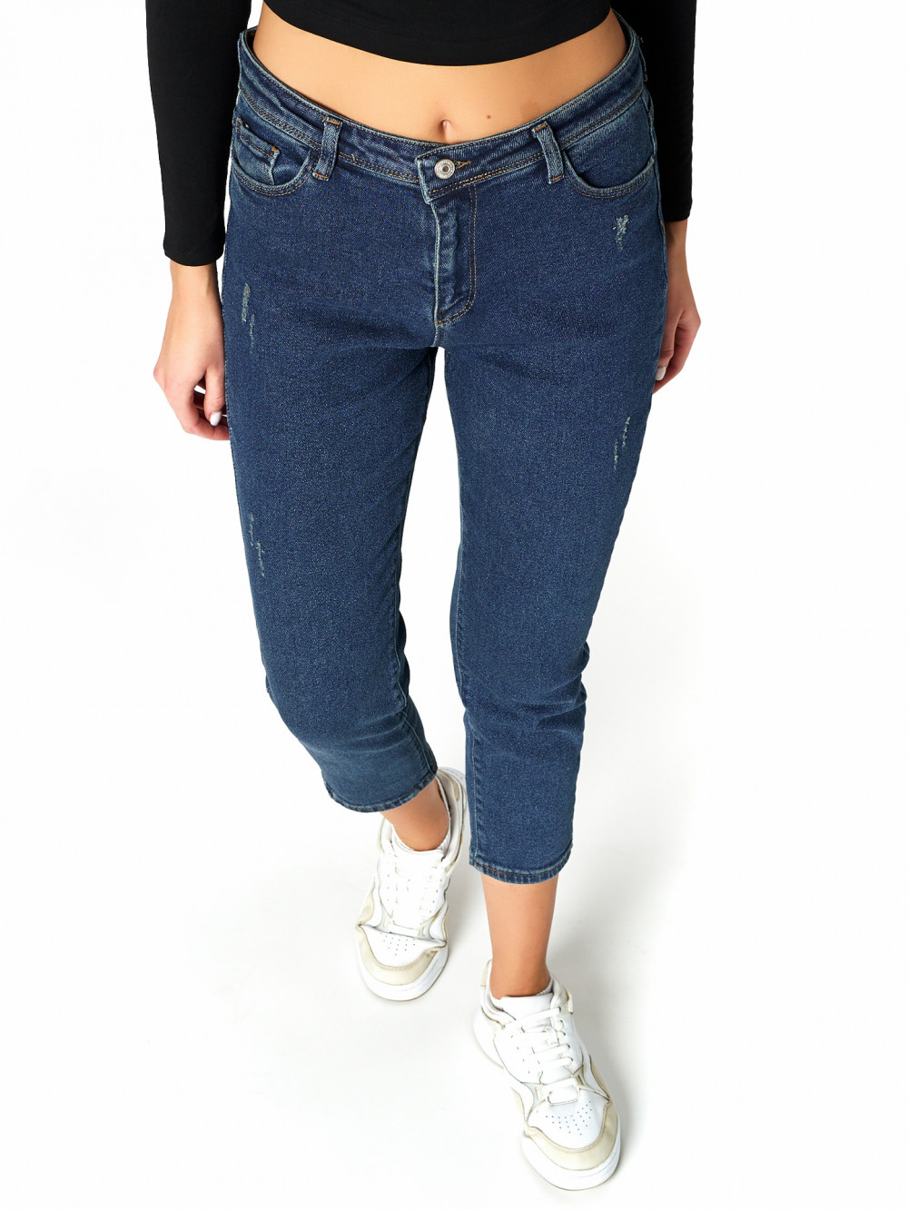 

Джинсы женские NoBrand AD820_455 синие 4XL, AD820_455