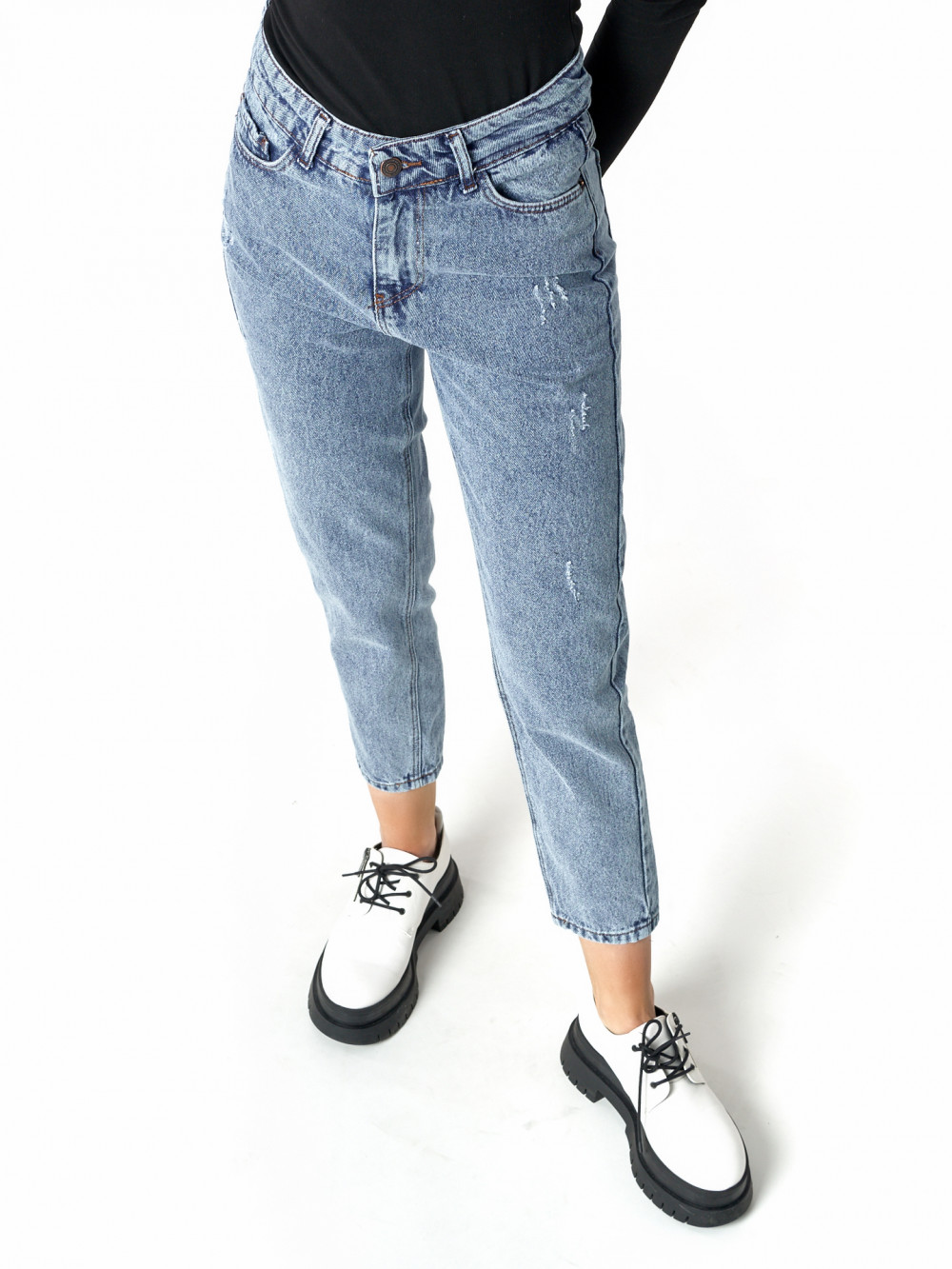 

Джинсы женские NoBrand AD820 голубые 4XL, AD820