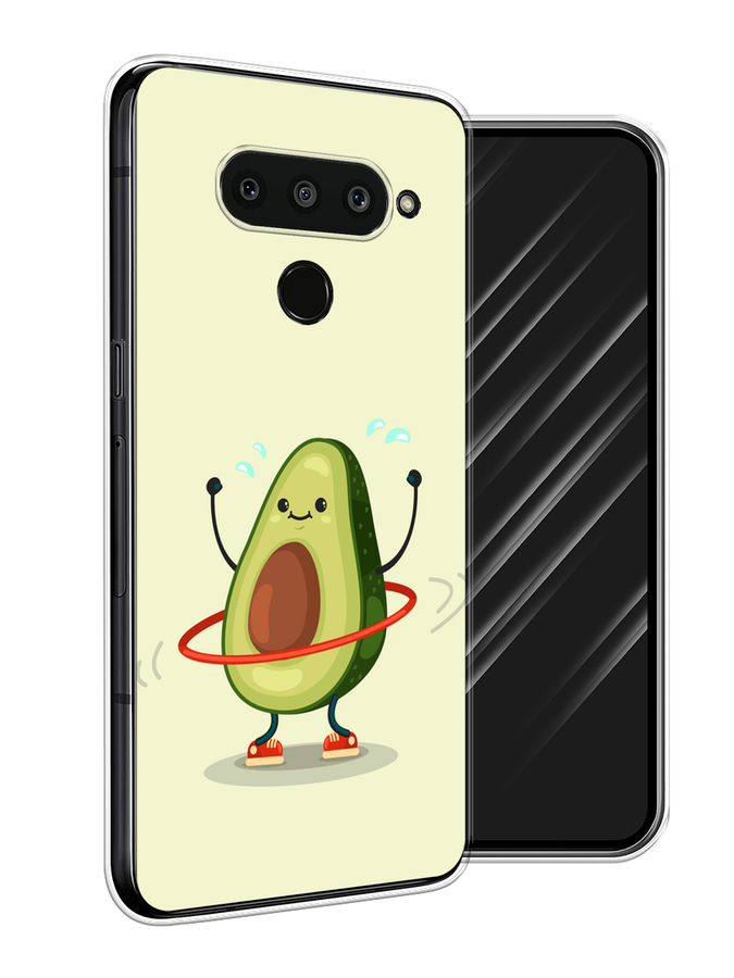 

Чехол Awog на LG V50 ThinQ "Авокадо с обручем", Бежевый, 83850-10