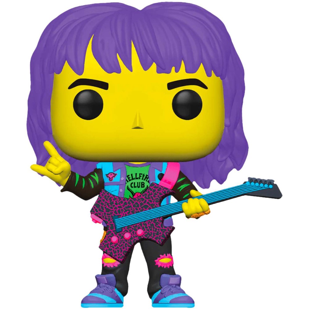 

Фигурка Funko POP! TV Stranger Things S4 Eddie with Guitar (BLKLT) (Exc) 81548