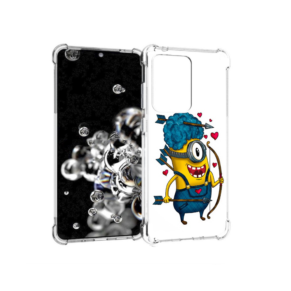 

Чехол MyPads Tocco для Samsung Galaxy S20 Ultra Миньон купидон (PT144384.494.117), Прозрачный, Tocco