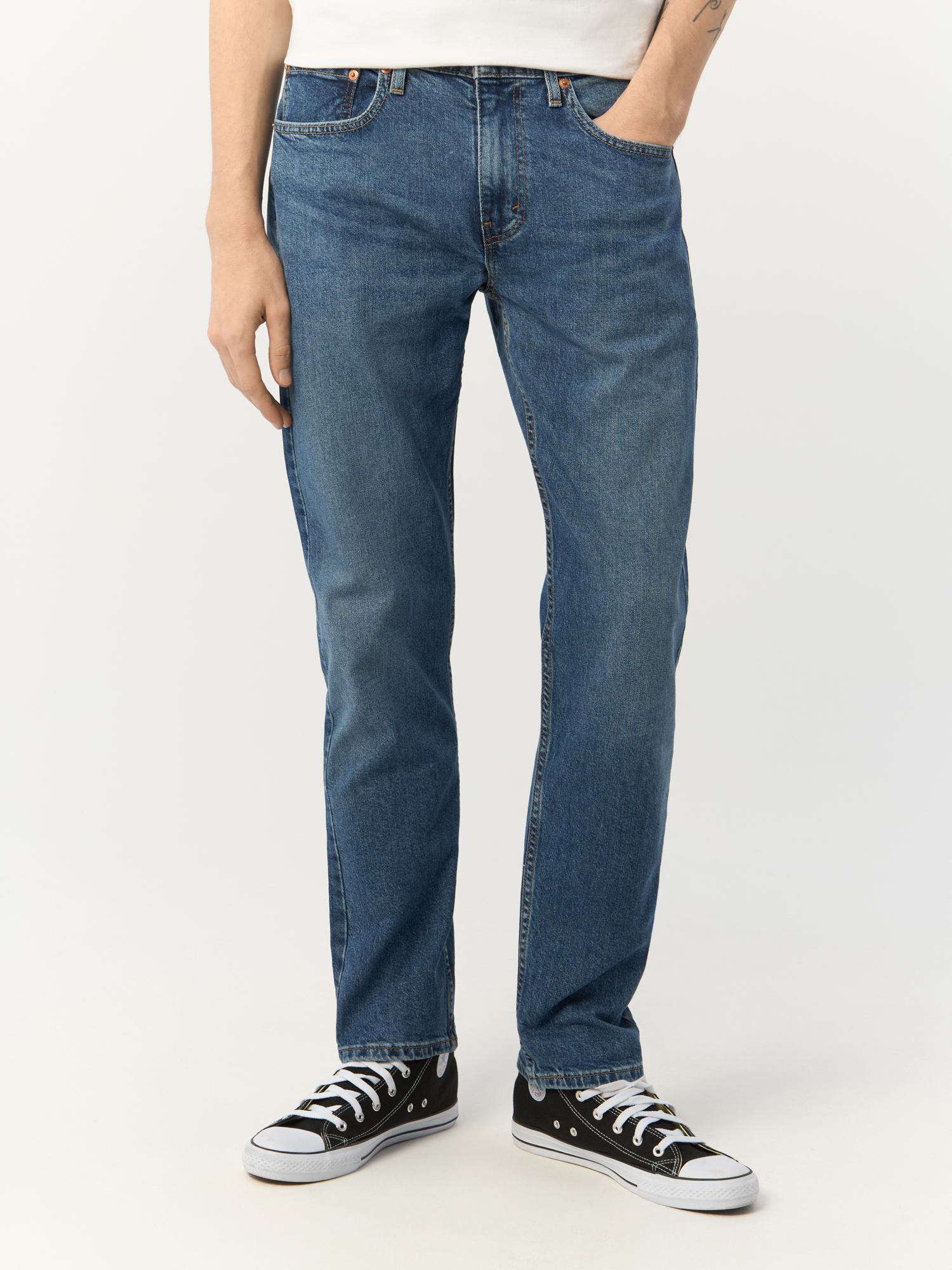 

Джинсы Levi's для мужчин, синие, размер W36-L32, 29507-1324, Синий, 29507-1324