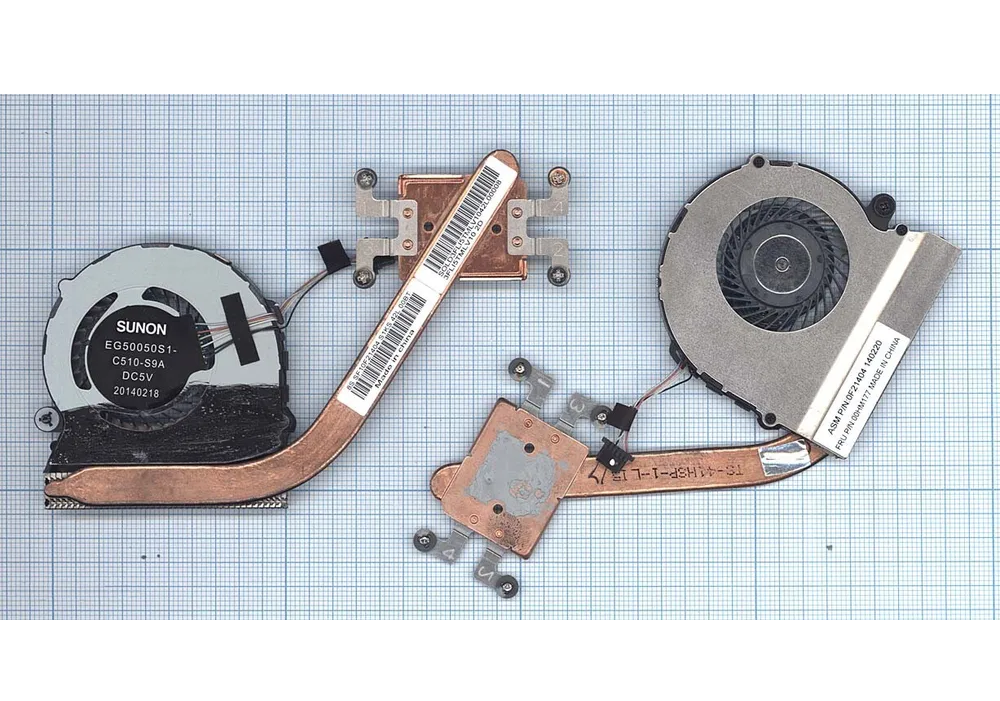 

Кулер Vbparts 0F21404, FRU: 00HM177, EG50050S1-C510-S9A (6-pin) в сборе (100120898V)