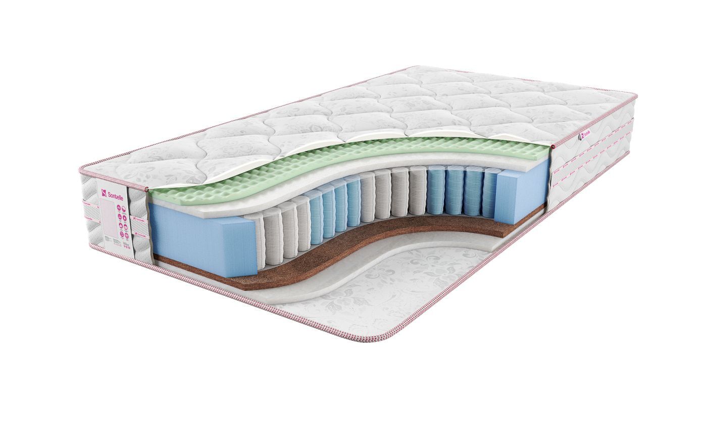 

Матрас Sontelle Vivre Dual breeze 120x200, Белый, Vivre Dual breeze
