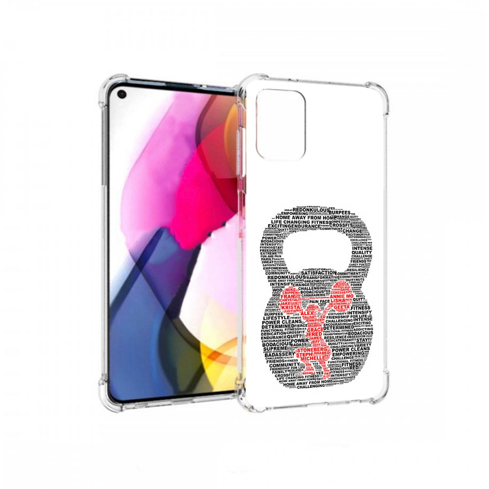 

Чехол MyPads Tocco для Motorola Moto G бодибилдинг гиря из слов (PT227060.366.232), Прозрачный, Tocco