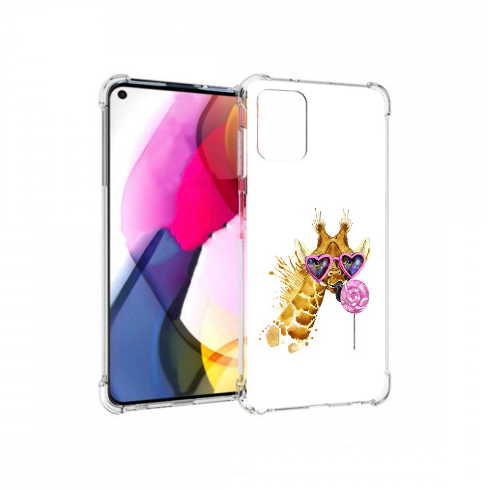 

Чехол MyPads Tocco для Motorola Moto G акварельный жираф (PT227060.366.217), Прозрачный, Tocco