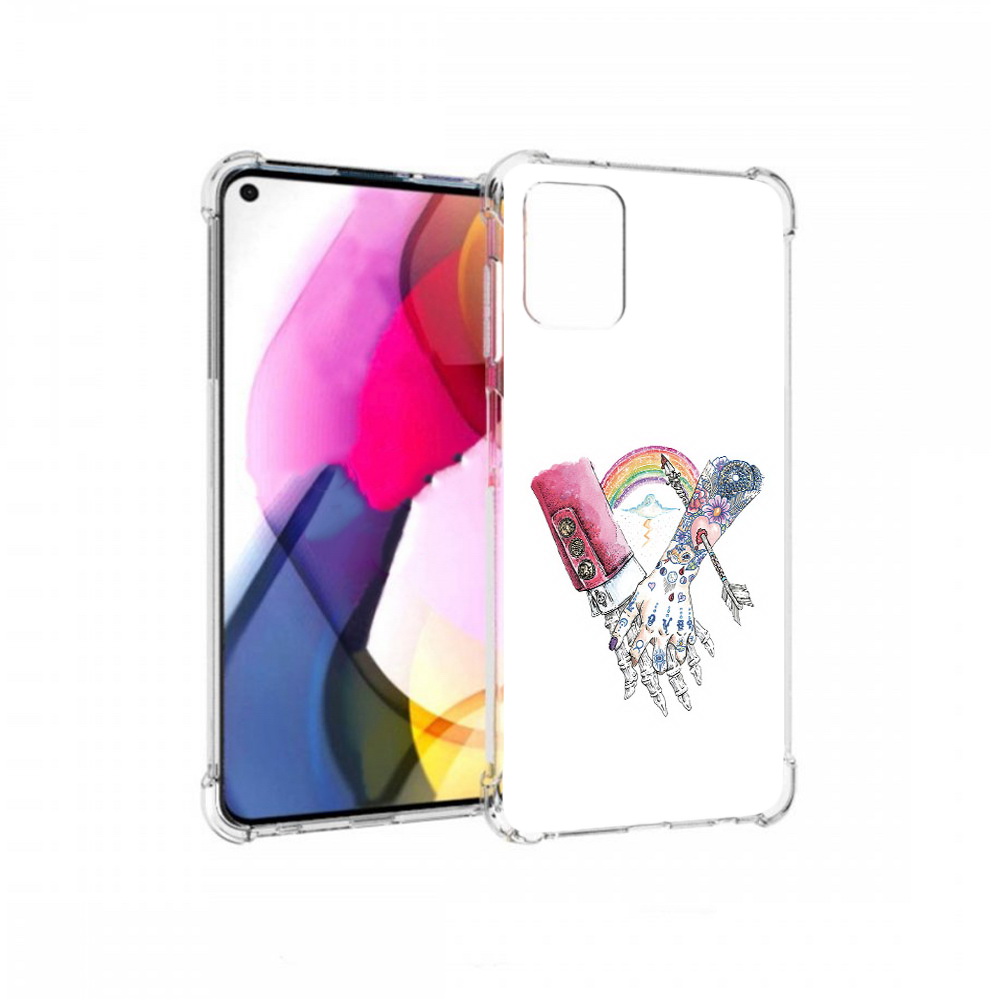 

Чехол MyPads Tocco для Motorola Moto G абстракция руки в татуировках (PT227060.366.212), Прозрачный, Tocco