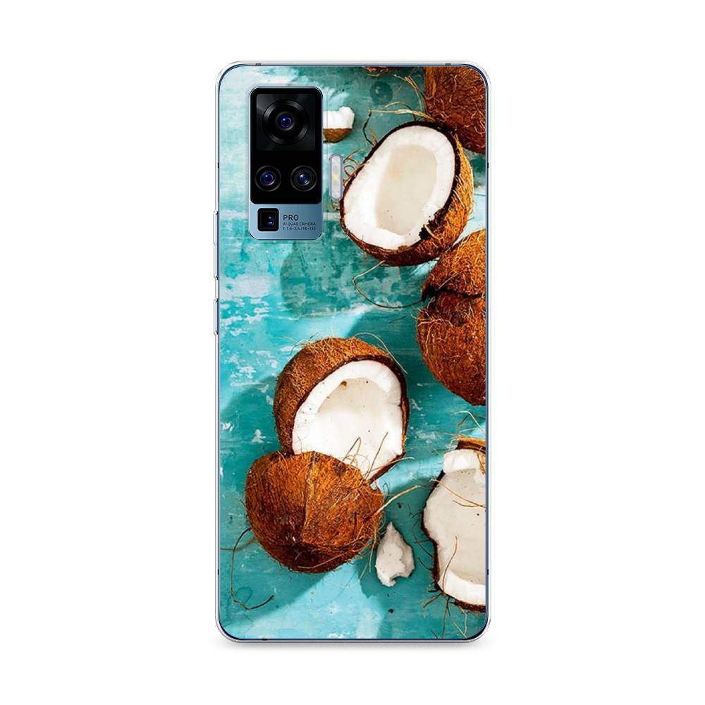 

Чехол Awog на Vivo X50 Pro "Разбитые кокосы", Разноцветный, 262350-10