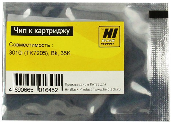 

Чип картриджа Hi-Black TK-7205, TK-7205