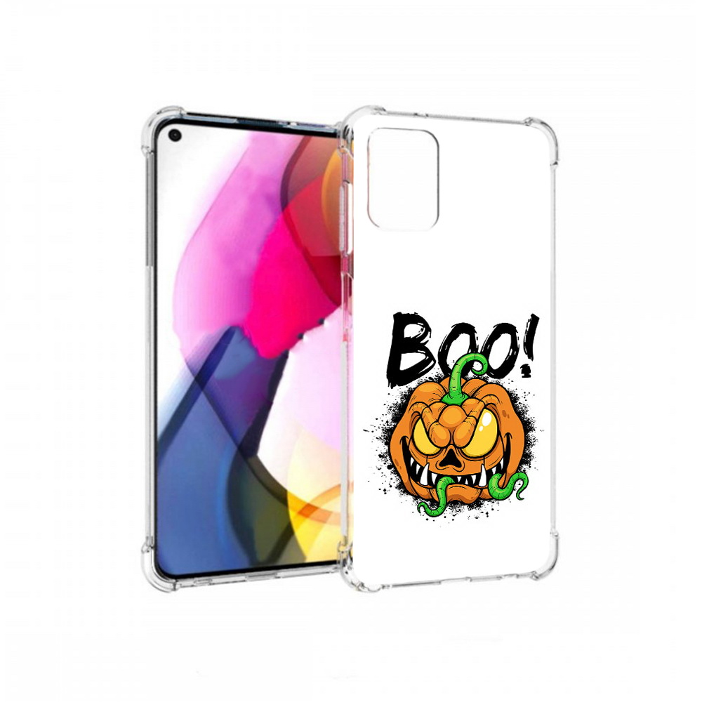 

Чехол MyPads Tocco для Motorola Moto G Хэллоуин бу (PT227060.366.193), Прозрачный, Tocco
