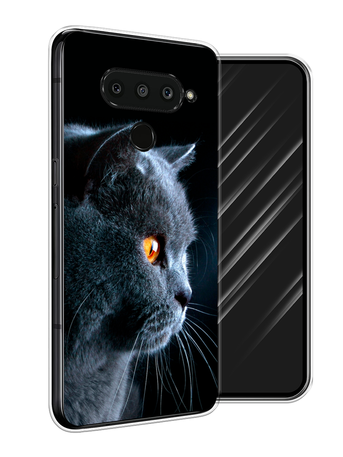 

Чехол Awog на LG V50 ThinQ "Благородный кот британец", Черный;серый;оранжевый, 83850-2