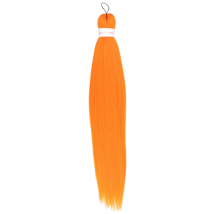 Канекалон SIM-BRAIDS однотонный, 65 см, цвет оранжевый(#Orange) 7437768 канекалон sim braids однотонный 65 см оранжевый orange 7437768