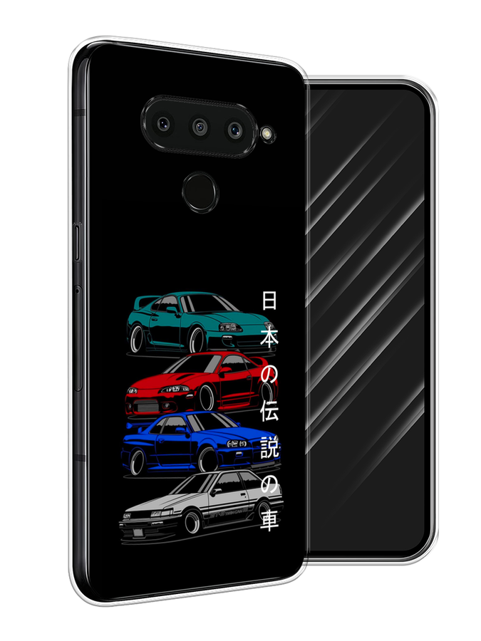 

Чехол Awog на LG V50 ThinQ "JDM Legend cars", Зеленый;красный;синий, 83850-5
