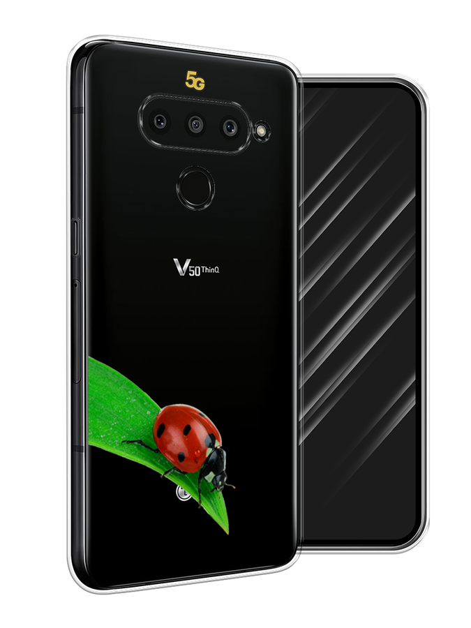 

Чехол Awog на LG V50 ThinQ "На счастье", Белый;красный;зеленый, 83850-1