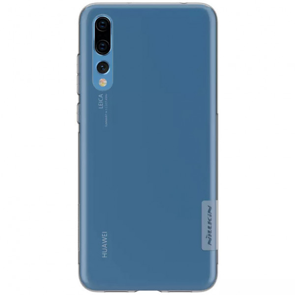 

Прозрачный силиконовый чехол Nillkin Nature для Huawei P20 Pro, Серый