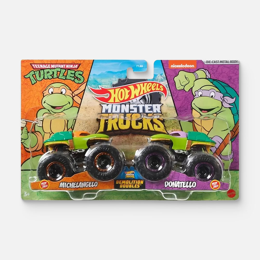 

Набор машинок Hot Wheels, Monster Truck Demolition Doubles, 2 шт.