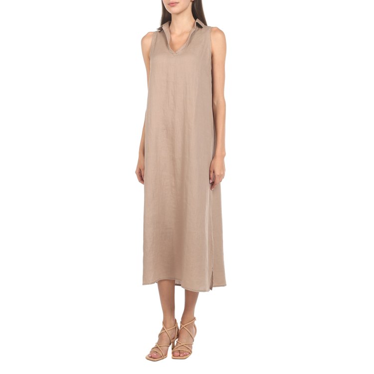 

Платье женское Maison David DRESS-2 коричневое 2XS, Коричневый, DRESS-2