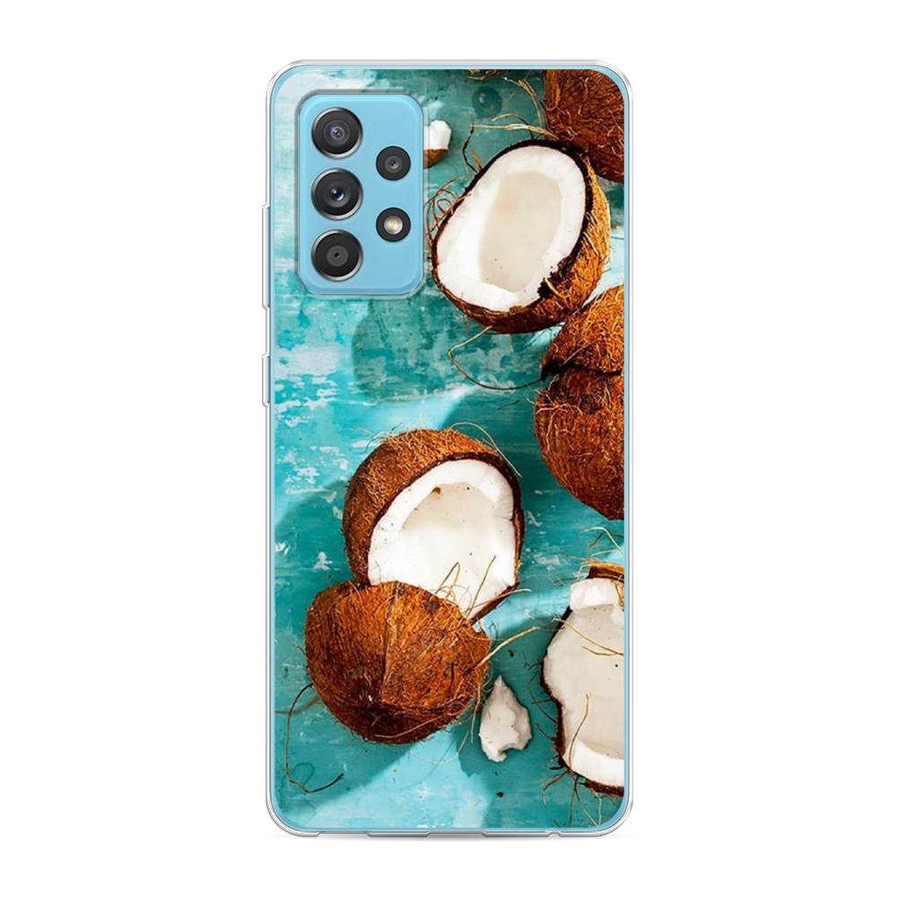 

Чехол Awog на Samsung Galaxy A52s / Самсунг A52s "Разбитые кокосы", Разноцветный, 2106550-10