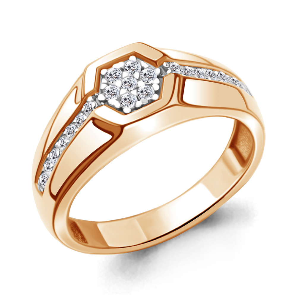 

Кольцо из серебра с фианитом Aquamarine Aquamarine 67705А_925_з р. 21, 67705А_925_з