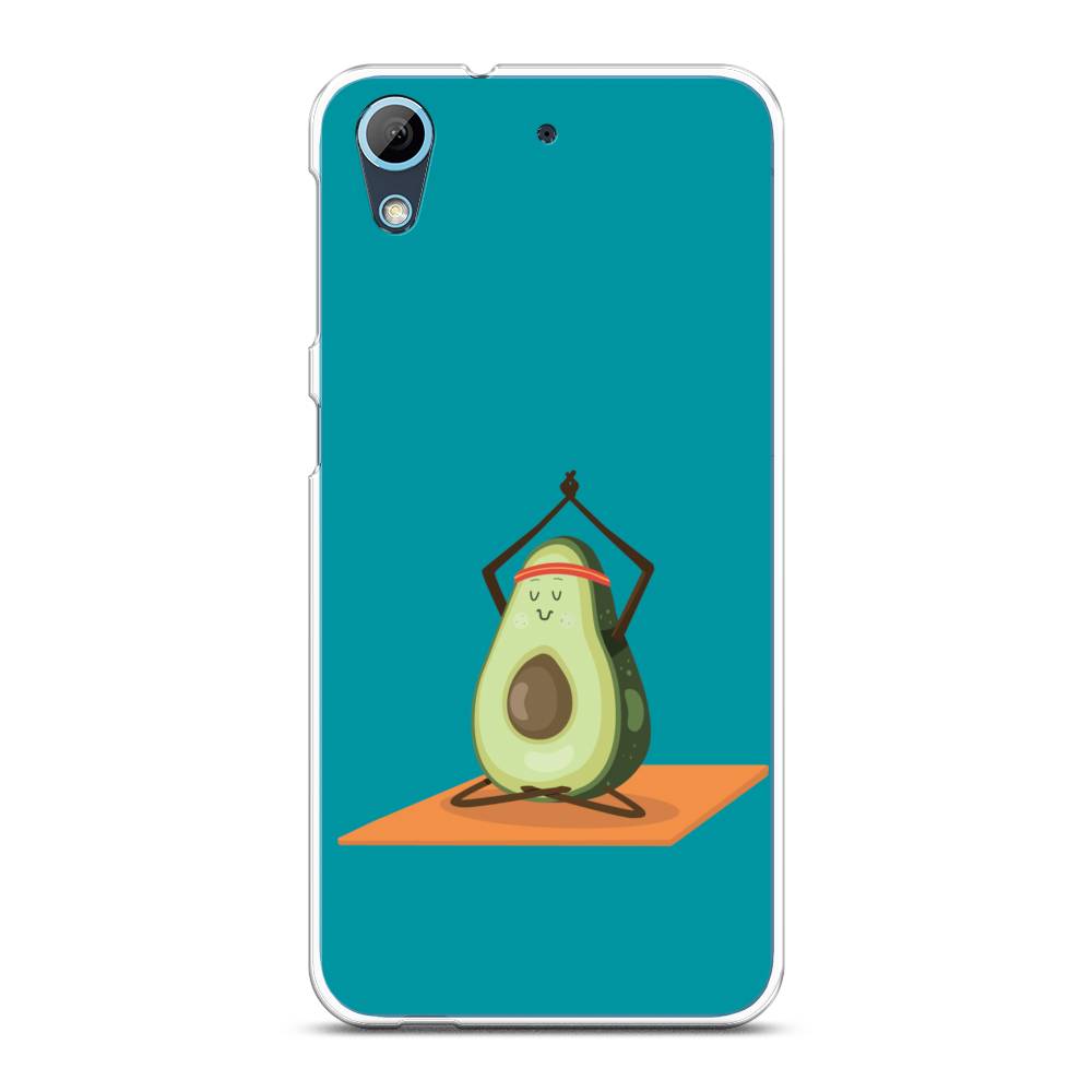 

Чехол на HTC Desire 626 "Расслабься с авокадо", Голубой, 101650-6