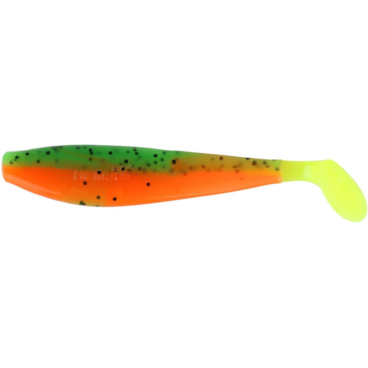 

Виброхвост Helios Zander 4"/10,2см Pepper Green & Orange LT 5шт. (HS-36-032), 000206141, Разноцветный