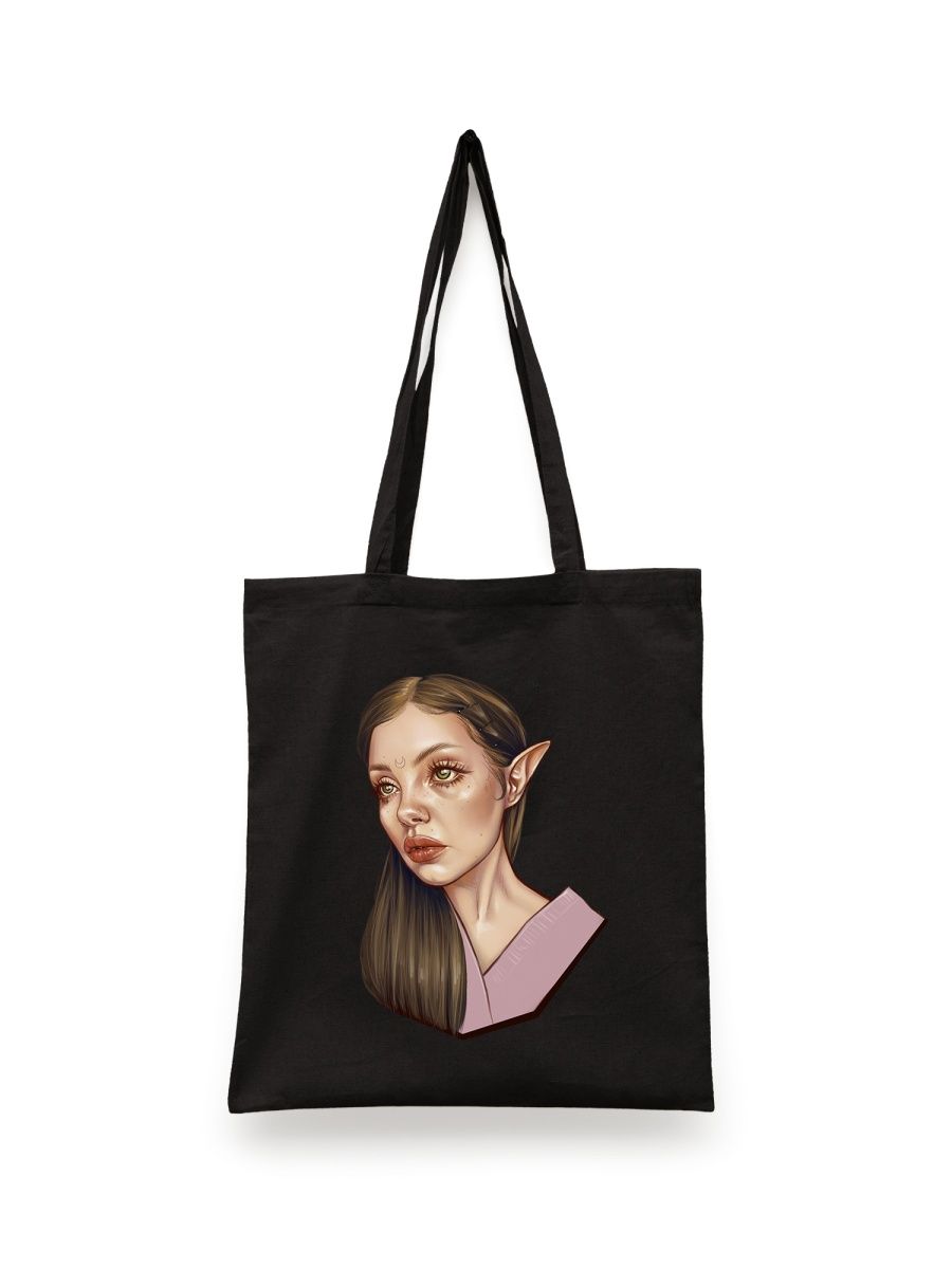 

Шоппер унисекс СувенирShop Даша Каплан 1, черный, Даша Каплан 1