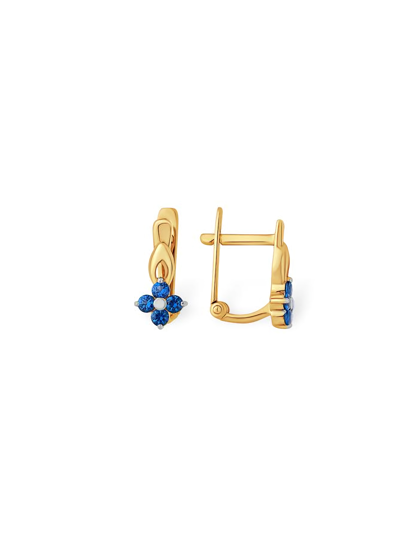 

Серьги из золота TEO MAORI 9С13210293, фианит, 9С13210293