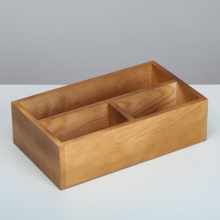 

Ящик деревянный 34.5×20.5×10 см подарочный комодик, брашированный