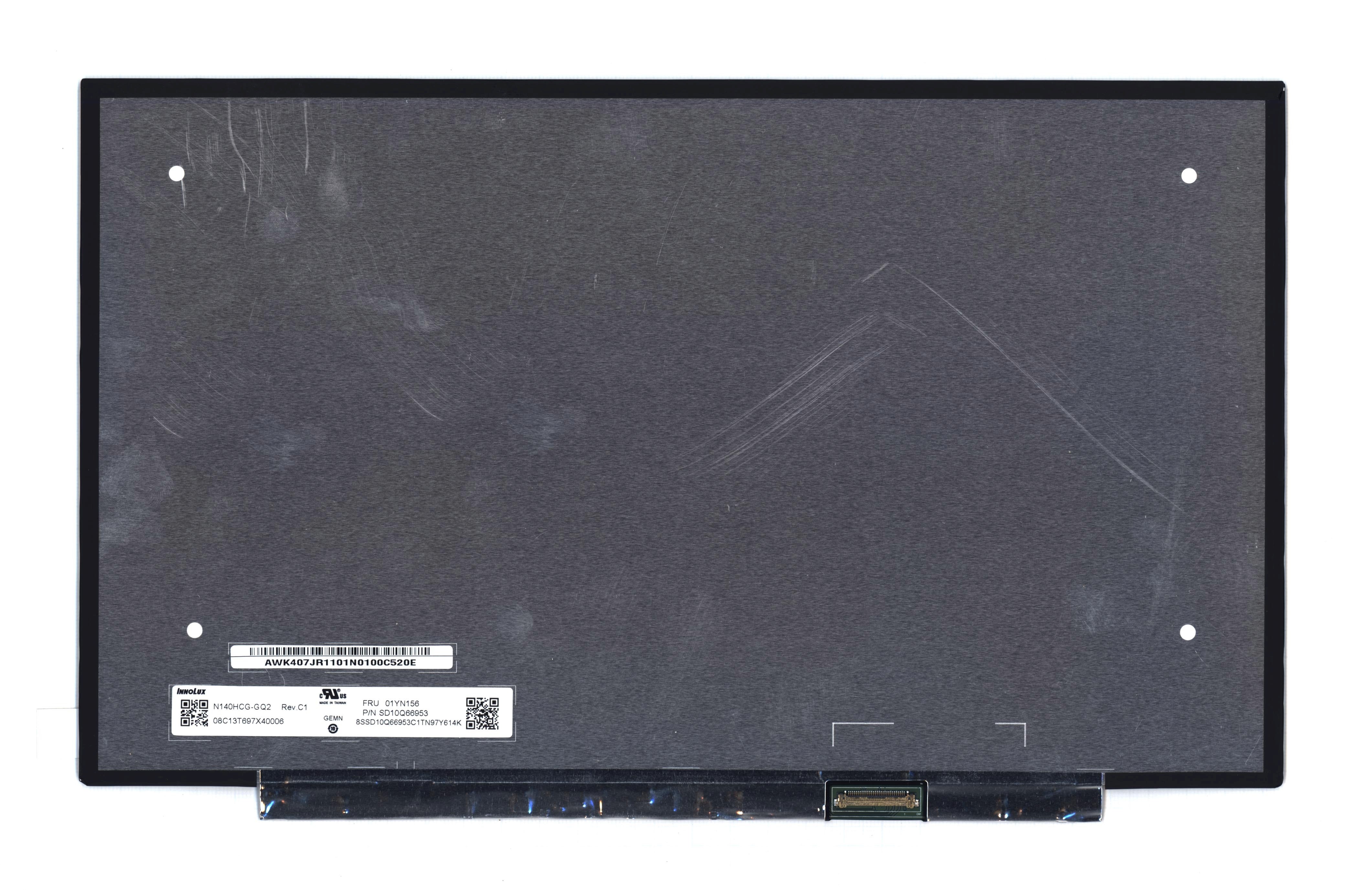 

Матрица OEM для ноутбука N140HCG-GQ2 (100174532V), совместимая с p/n: N140HCG-GQ2