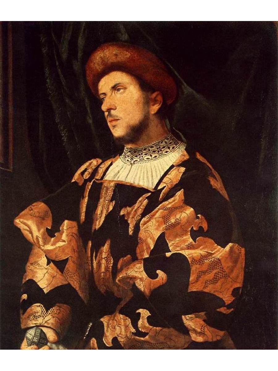

Постер DRABS A3 Джироламо Романино Portrait of a Man
