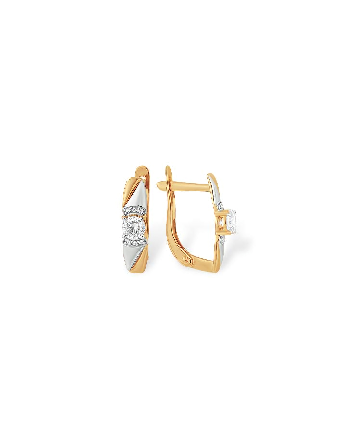 

Серьги из золота TEO MAORI 9С1328759, фианит, 9С1328759