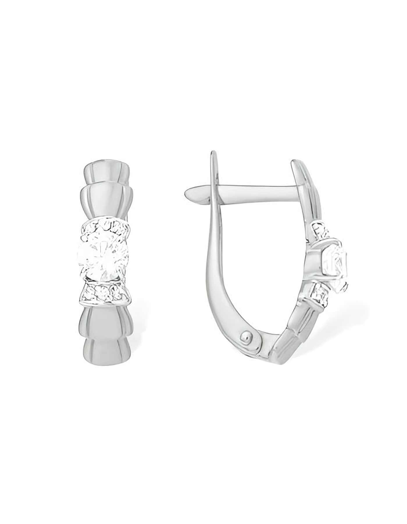 

Серьги из золота TEO MAORI 9С3329246, фианит, 9С3329246