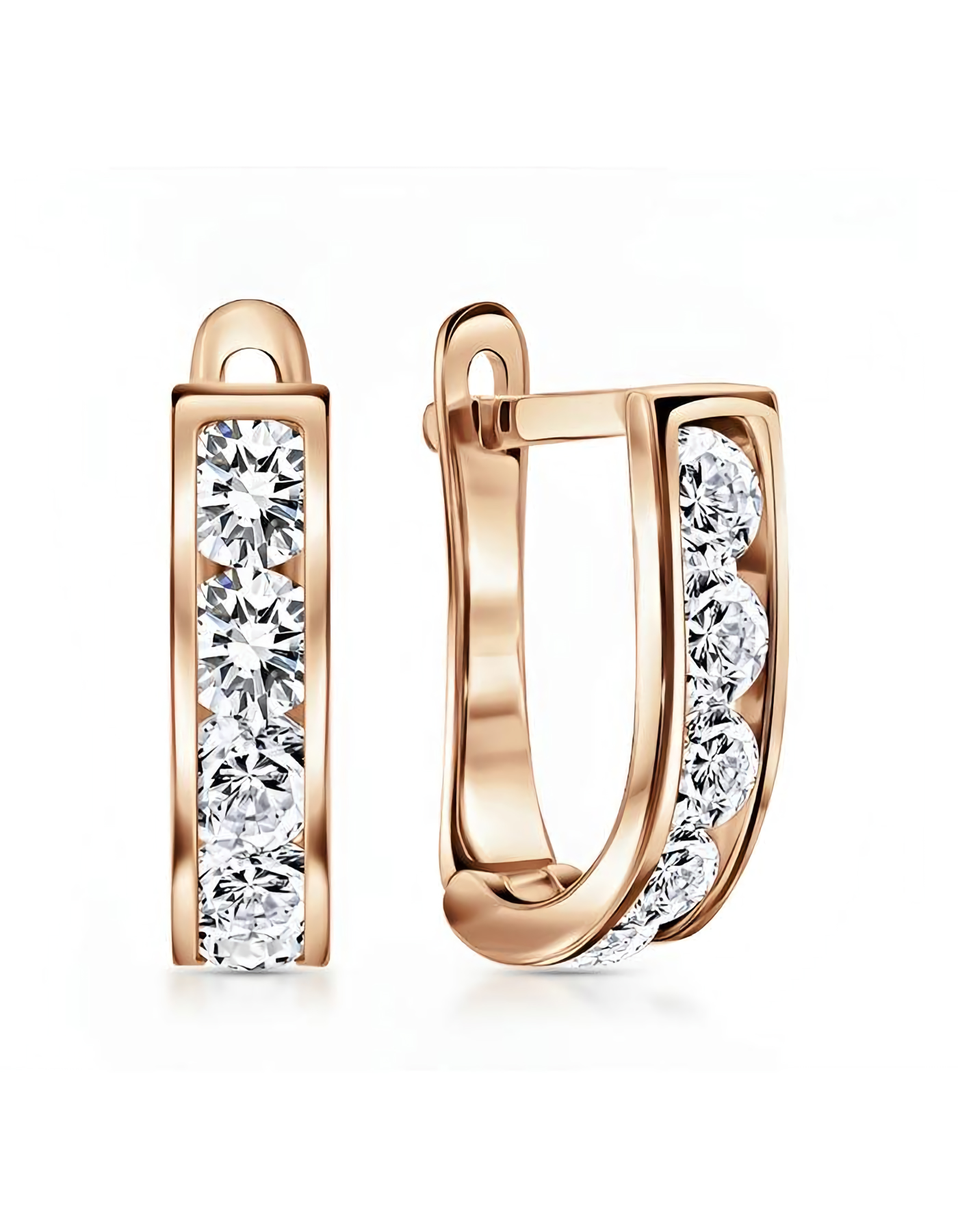 

Серьги из золота TEO MAORI 9С130-343, фианит, 9С130-343