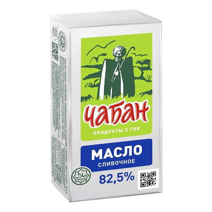 

Сливочное масло Чабан 82,5% 380 г