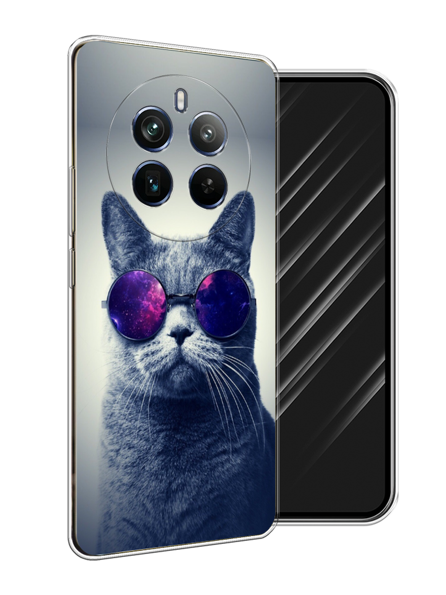 

Чехол Awog на Realme 12+ "Космический кот", Бордовый, 2516350-1