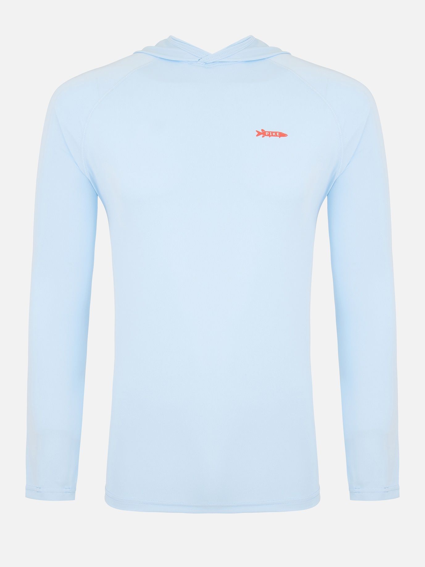 

Лонгслив унисекс PIKE SUNSHIELD HOODIE голубой S, SUNSHIELD HOODIE