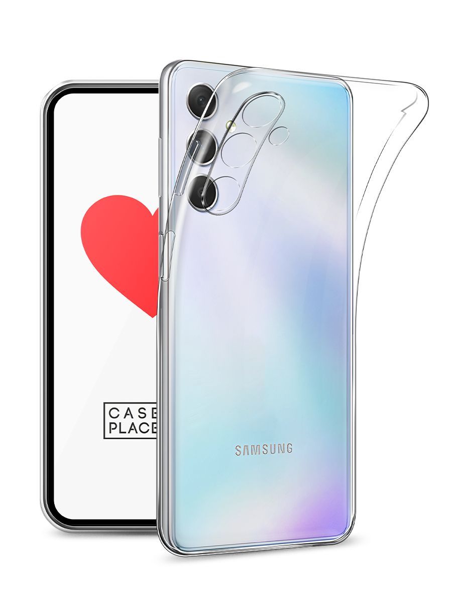 

Чехол на Samsung Galaxy M54 прозрачный, 2108250-6
