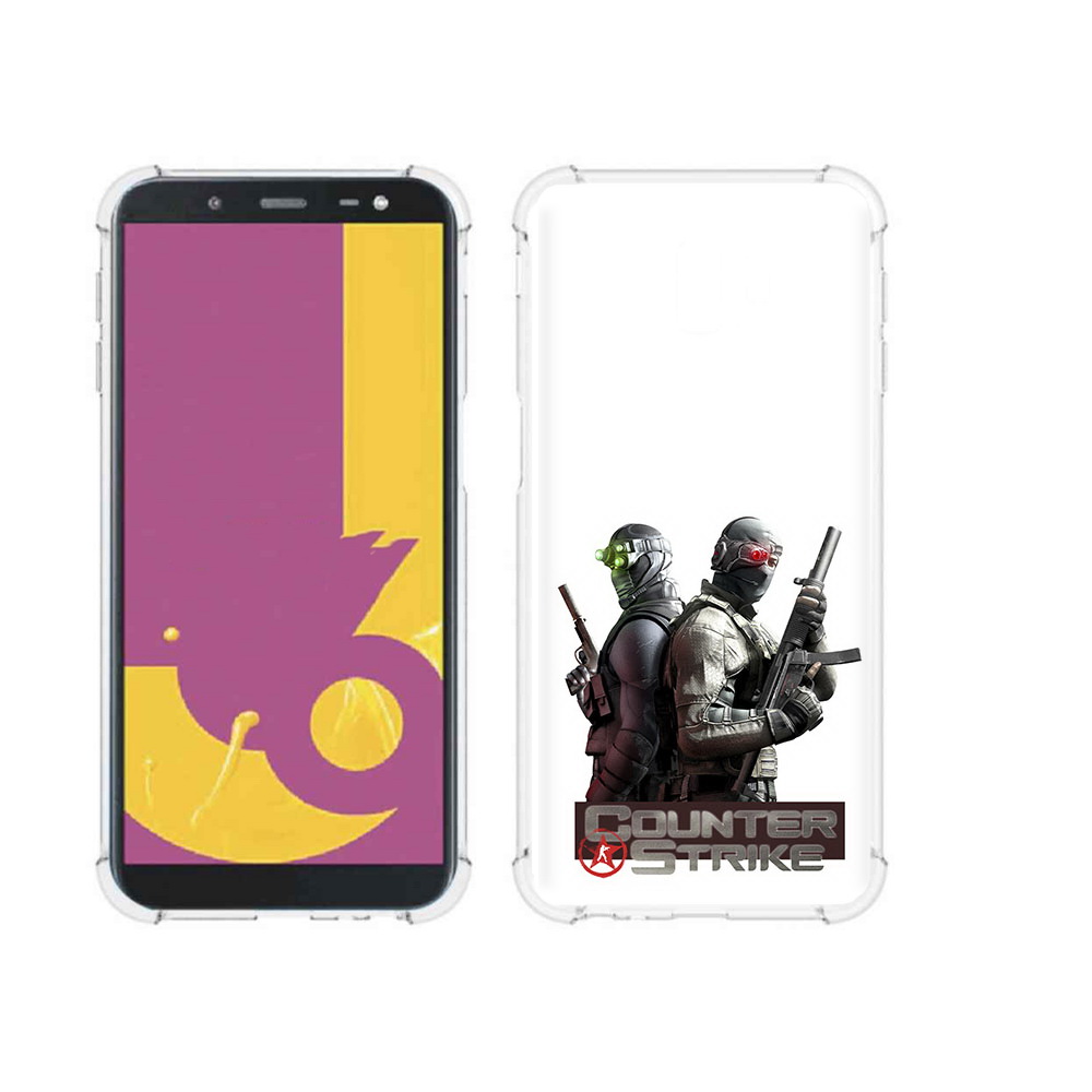 

Чехол MyPads Tocco для Samsung Galaxy J6+ (2018) КС (PT119175.557.93), Прозрачный, Tocco