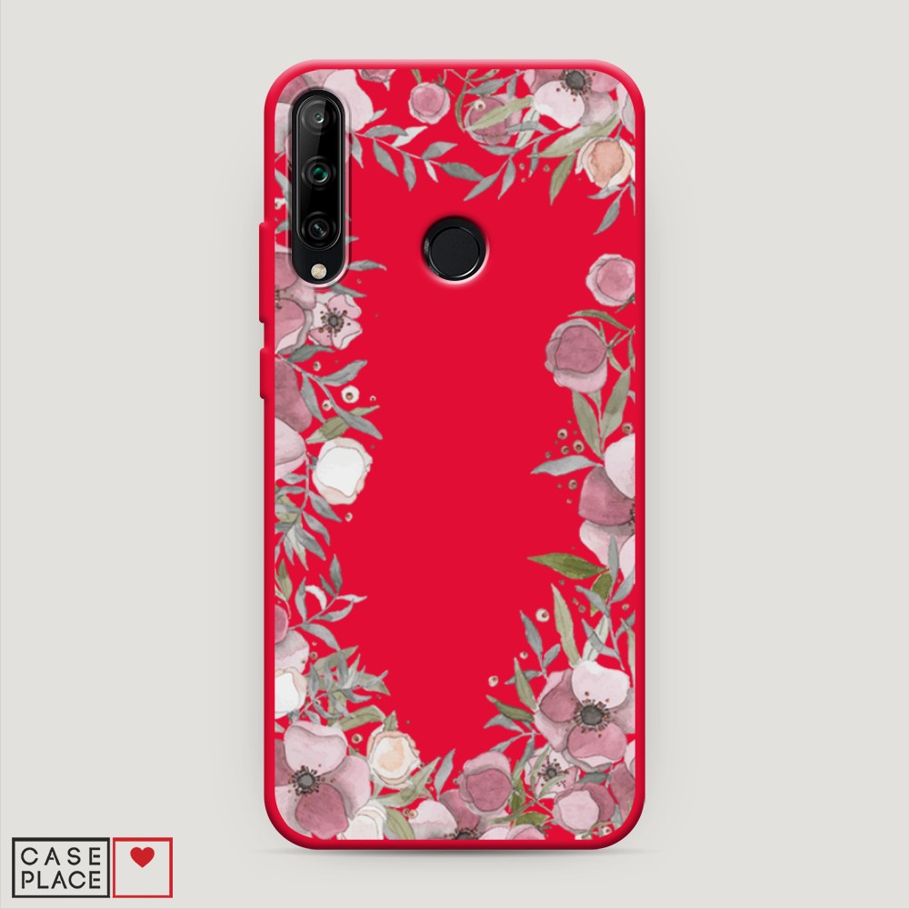 

Чехол Awog на Honor 9C "Розовая цветочная рамка", Разноцветный, 612553-1
