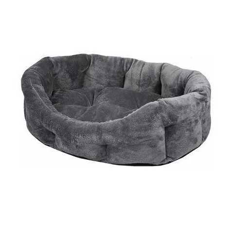 Лежак для собак Дарэлл, серый, 75 x 60 x 22 см