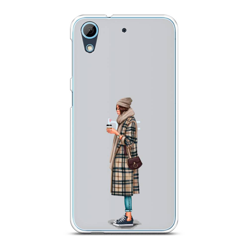 

Чехол на HTC Desire 626 "Утренний кофе", Коричневый;бежевый, 101350-6