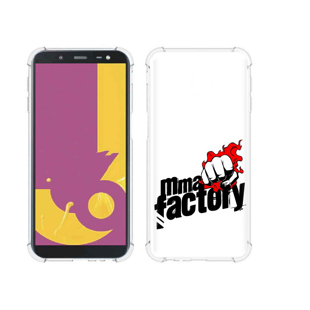 

Чехол MyPads Tocco для Samsung Galaxy J6+ (2018) Единоборства ММА (PT119175.557.74), Прозрачный, Tocco