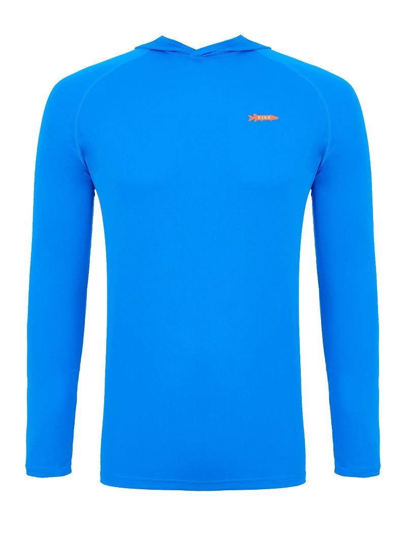 

Лонгслив унисекс PIKE SUNSHIELD HOODIE синий 3XL, SUNSHIELD HOODIE