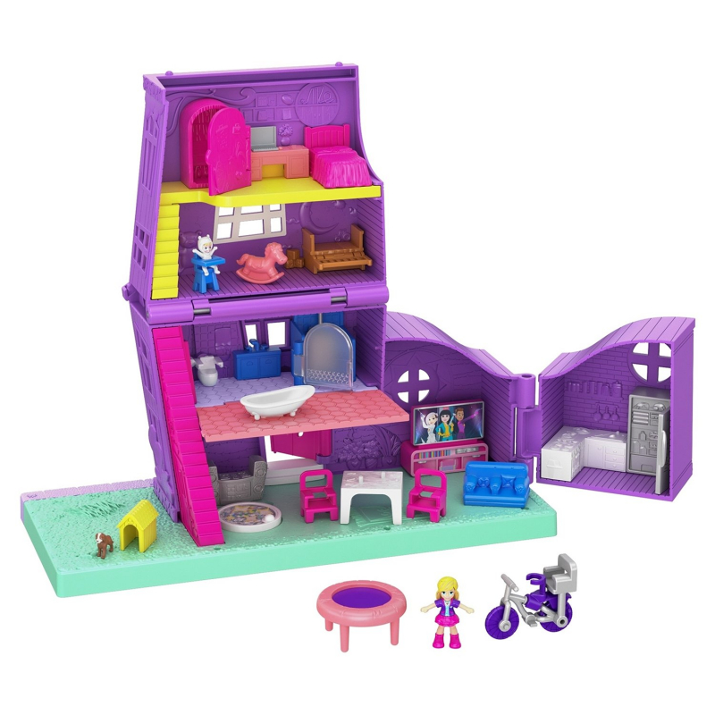 фото Игроdой набор polly pocket дом полли gfp42