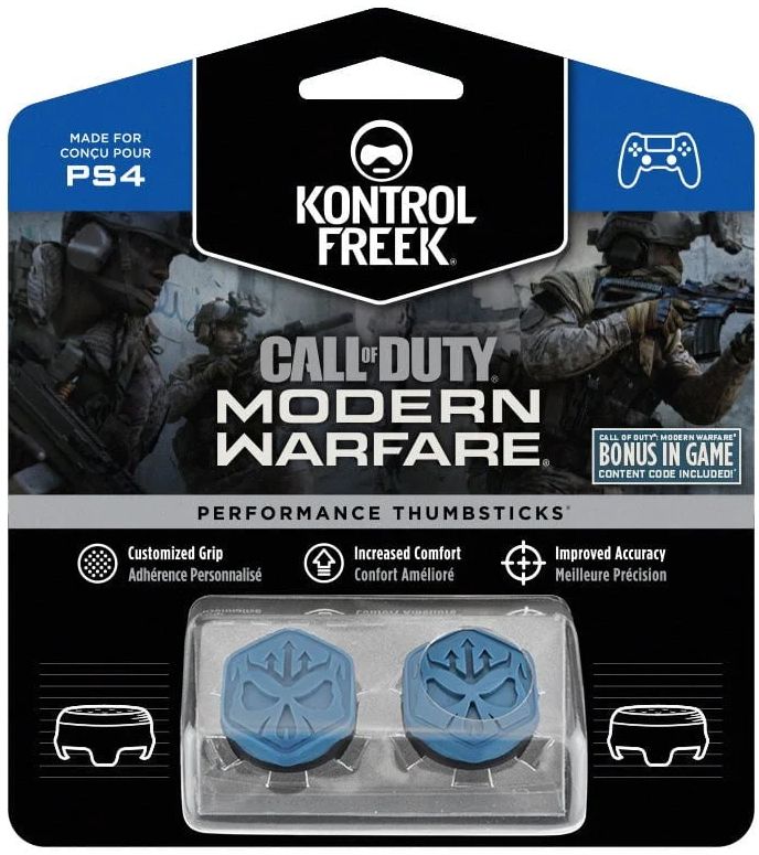 Накладка на стик KontrolFreek Call of Duty Modern Warfare Blue для геймпада PS5/PS4