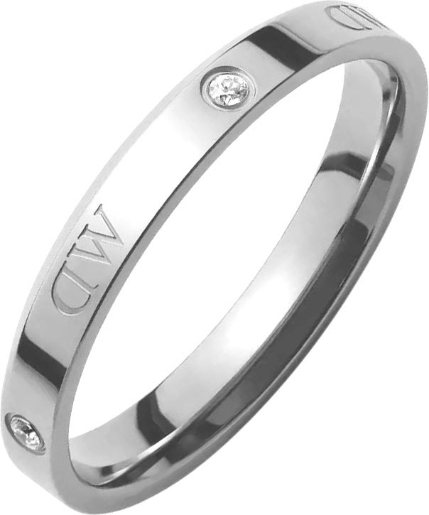 

Кольцо из стали р. . Daniel Wellington Lumine-Ring-S, кристалл, Lumine-Ring-S