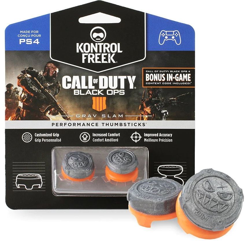 Накладка на стик KontrolFreek Call of Duty Black Ops 4 Grav Slam для геймпада PS5/PS4