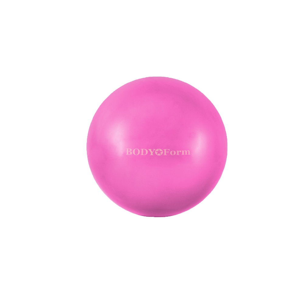 фото Мяч гимнастический bf-gb01m (8") 20 см. "мини" розовый body form