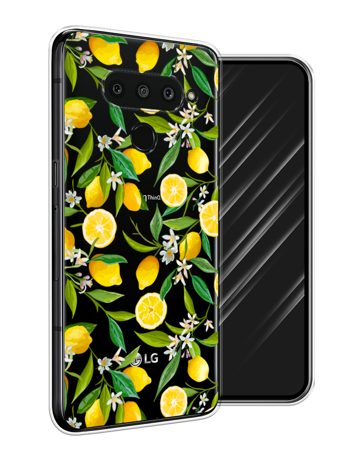 

Чехол Awog на LG V50 ThinQ "Сочные лимоны", Желтый;белый;зеленый, 83850-10