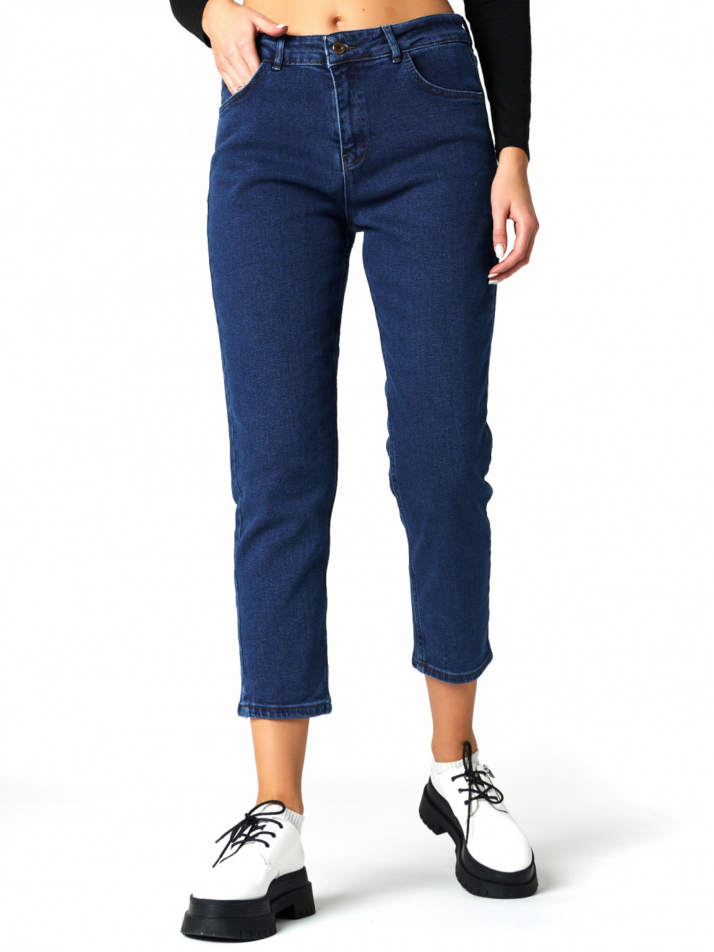 

Джинсы женские NoBrand AD536_21 синие 4XL, AD536_21